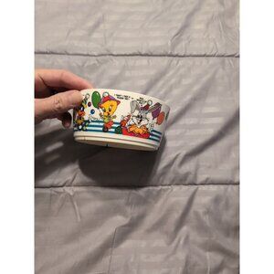 Looney Toons Vintage Bugs Bunny Tweety Sylvester Daffy Duck Bowl 1983 Deka